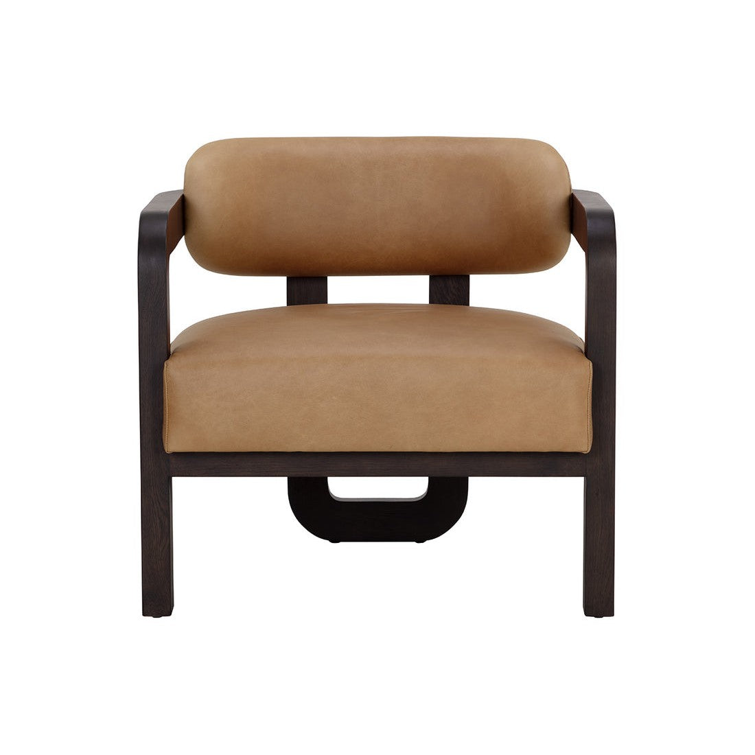 Madrone Lounge Chair - Brown / Rustic Oak-France & Son-SUNPAN-111585-Brown-3-France and Son