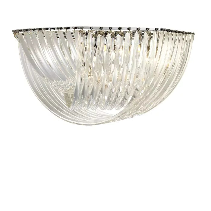 Ceiling Lamp Hyères - Nickel Finish-Eichholtz-EICHHOLTZ-111840UL-Chandeliers-1-France and Son