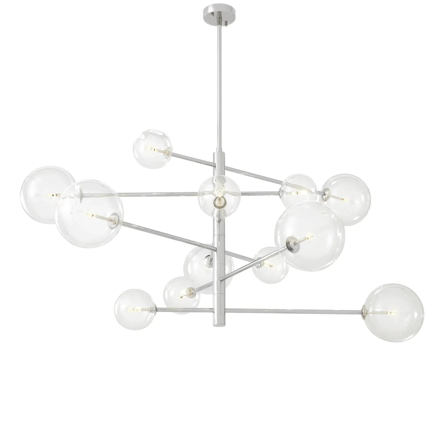 Chandelier Argento-Eichholtz-EICHHOLTZ-111975UL-ChandeliersNickel Finish-1-France and Son