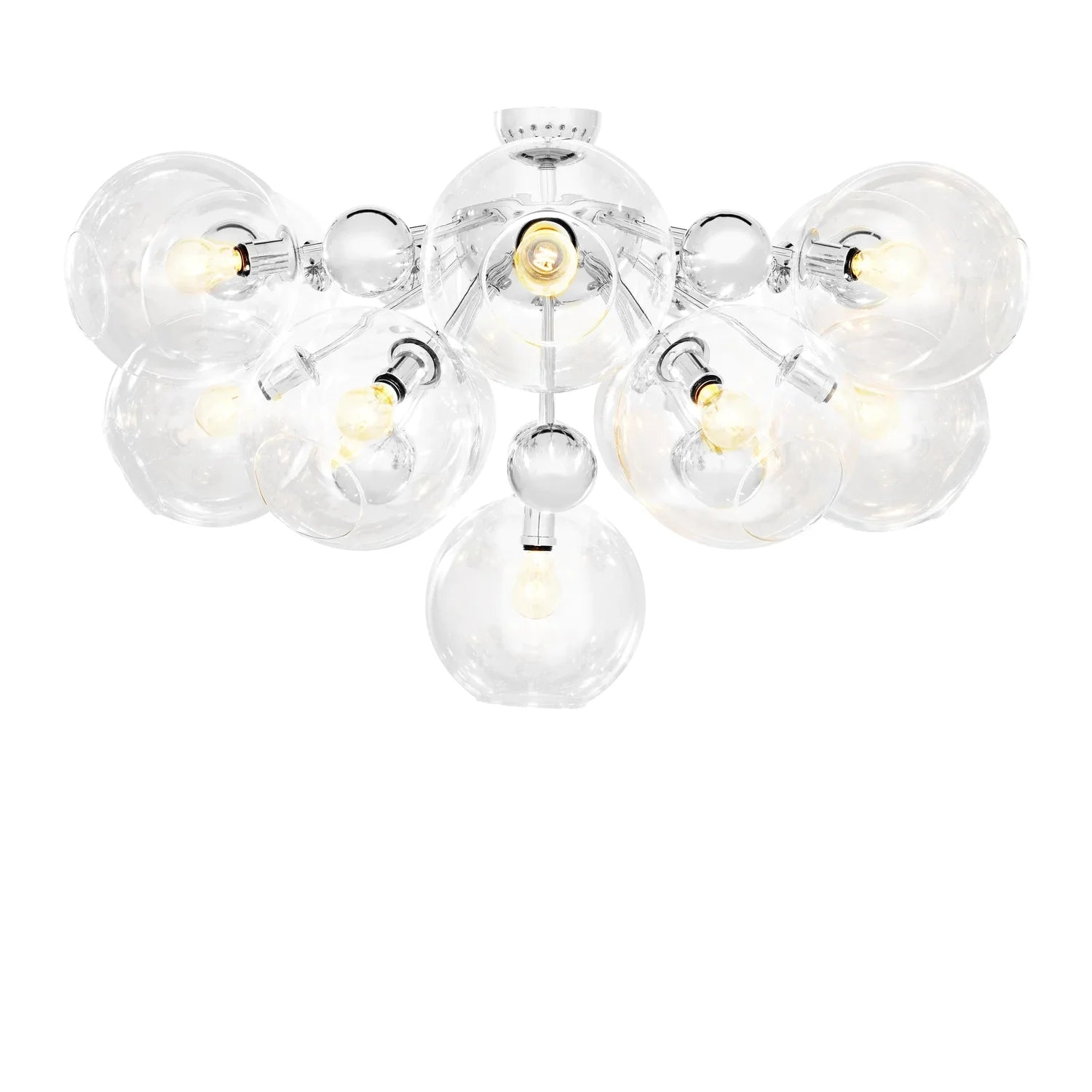 Ceiling Lamp Soleil-Eichholtz-EICHHOLTZ-111865UL-ChandeliersGold Finish-4-France and Son