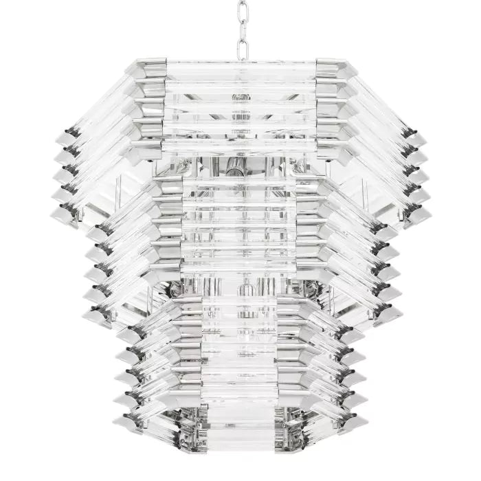 Chandelier Wren - Nickel Finish-Eichholtz-EICHHOLTZ-112151UL-Chandeliers-4-France and Son