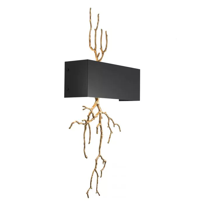 Wall Lamp Sorento antique brass finish-Eichholtz-EICHHOLTZ-112636UL-Wall Lighting-1-France and Son