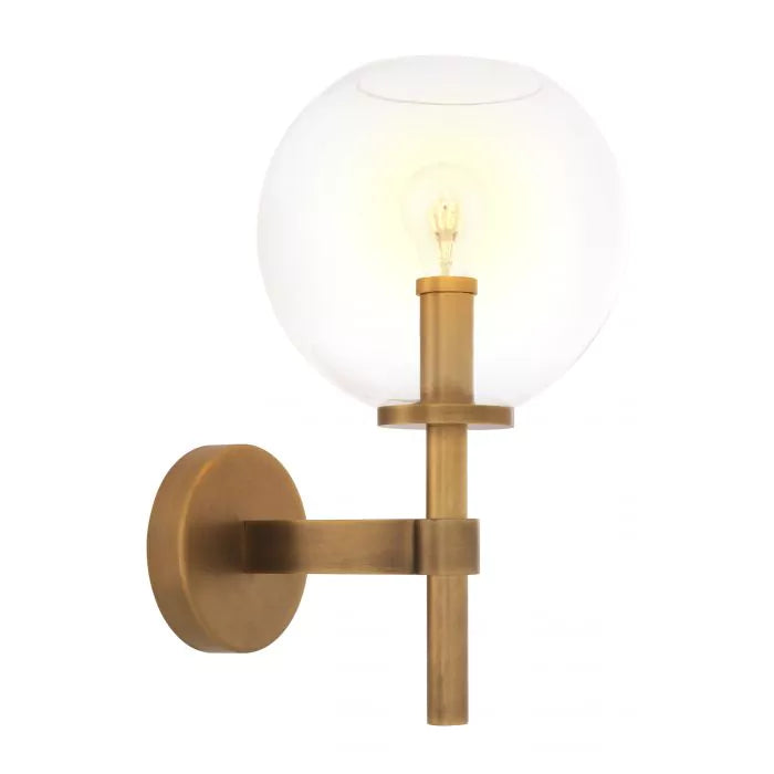 Wall Lamp Jade antique brass finish UL-Eichholtz-EICHHOLTZ-112647UL-Wall Lighting-1-France and Son