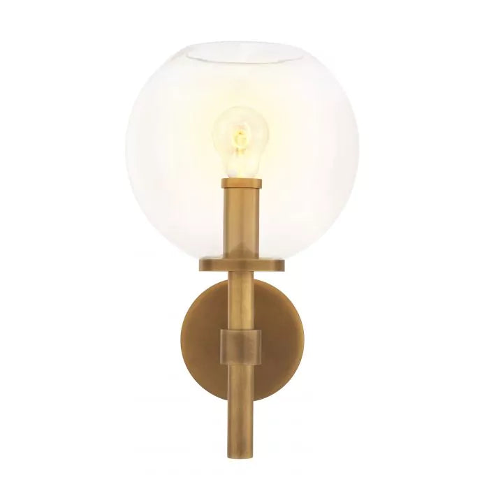 Wall Lamp Jade antique brass finish UL-Eichholtz-EICHHOLTZ-112647UL-Wall Lighting-2-France and Son