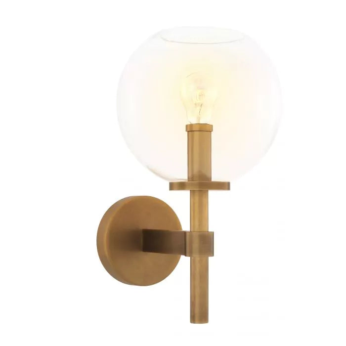 Wall Lamp Jade antique brass finish UL-Eichholtz-EICHHOLTZ-112647UL-Wall Lighting-3-France and Son