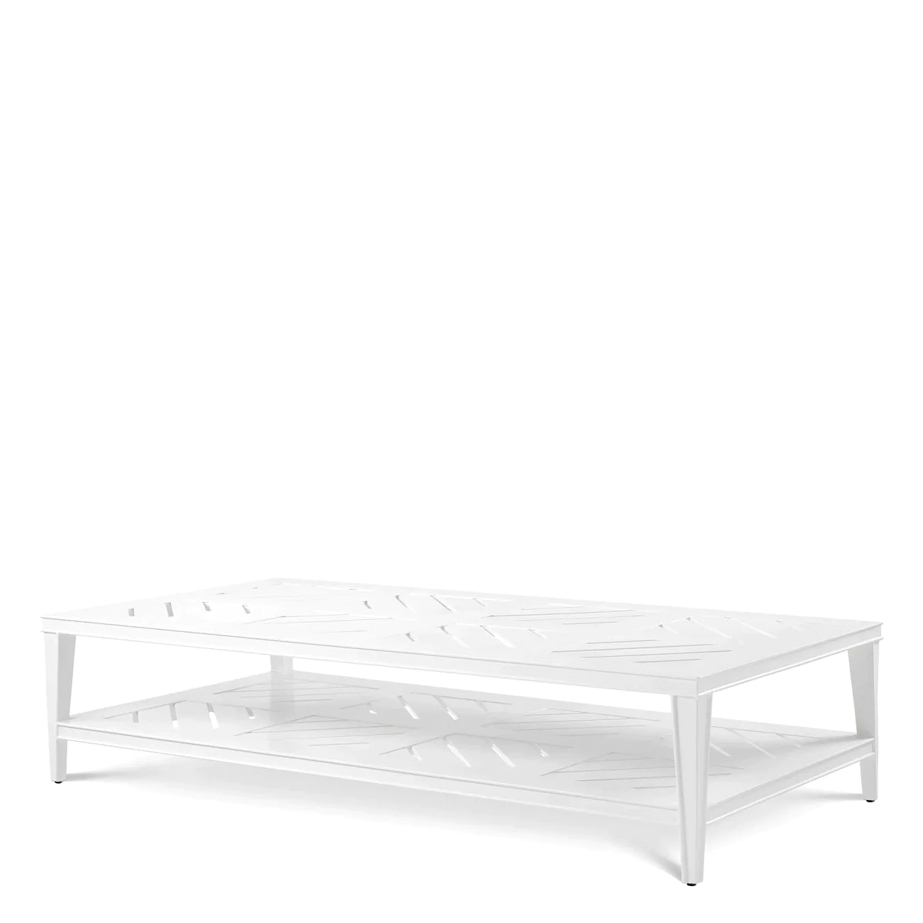 Coffee Table Bell Rive Rectangular-Eichholtz-EICHHOLTZ-113188-Outdoor Coffee TablesWhite-1-France and Son