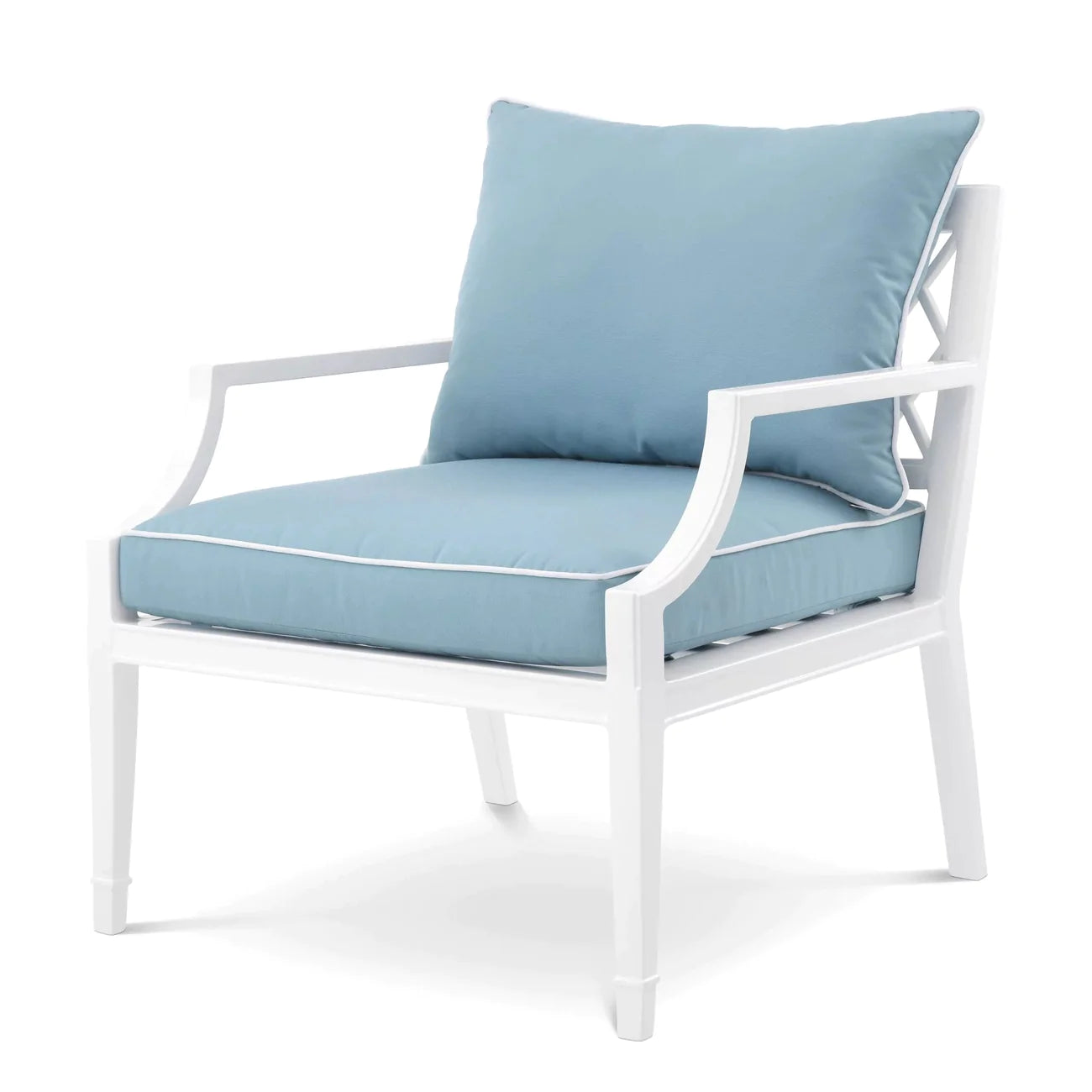 Chair Bella Vista-Eichholtz-EICHHOLTZ-113220-Outdoor Lounge ChairsWhite-2-France and Son