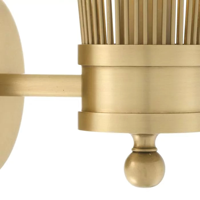 Wall Lamp Romeo Single antique brass finish-Eichholtz-EICHHOLTZ-113548UL-Wall Lighting-4-France and Son