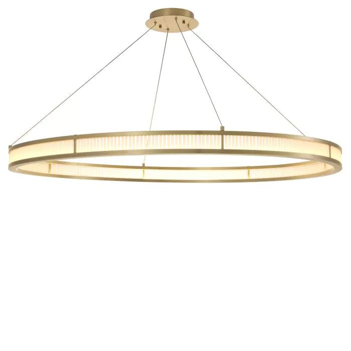 Chandelier Damien XL-Eichholtz-EICHHOLTZ-113901UL-ChandeliersAntique Brass Finish-1-France and Son