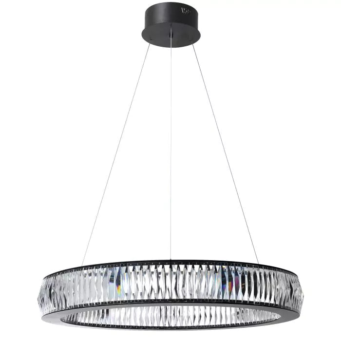 Chandelier Vancouver - Black Finish-Eichholtz-EICHHOLTZ-113913UL-ChandeliersLarge-2-France and Son