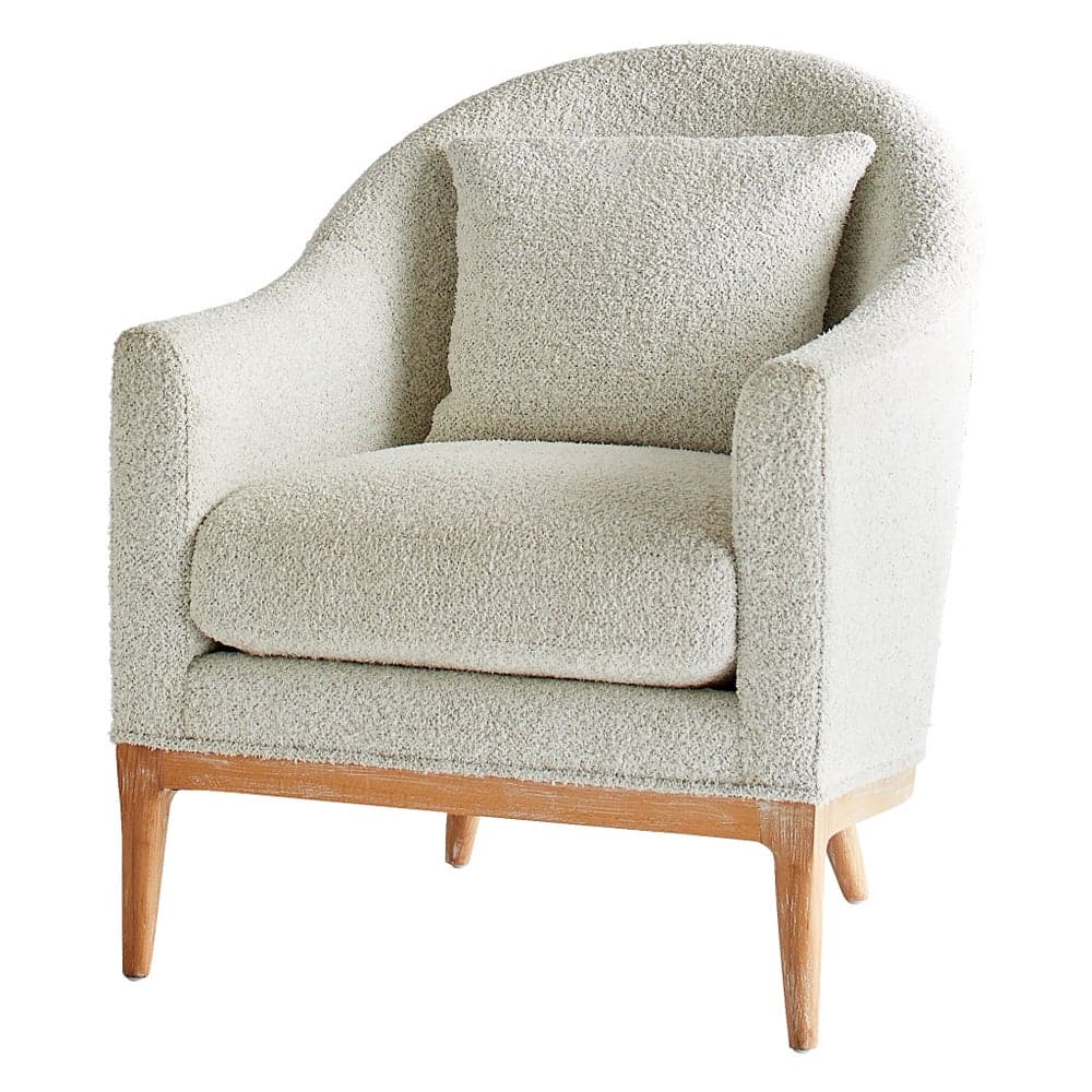 Kendra Chair - White-Cyan Design-CYAN-11399-Lounge Chairs-3-France and Son