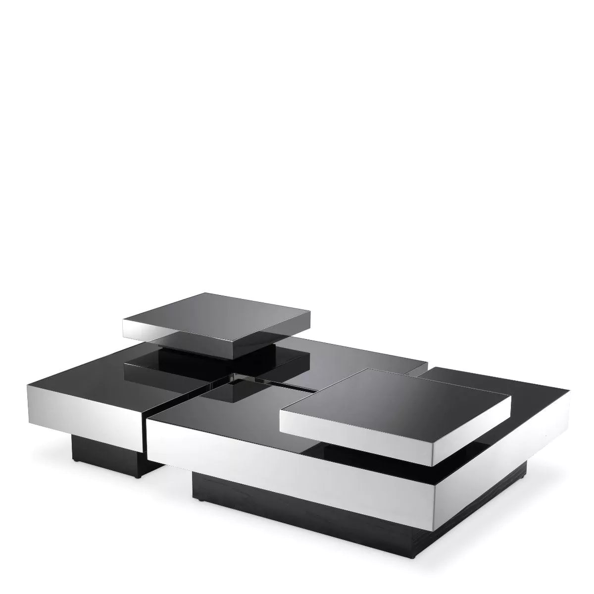 Coffee Table Nio Set Of 4-Eichholtz-EICHHOLTZ-114361-Coffee TablesSilver-2-France and Son