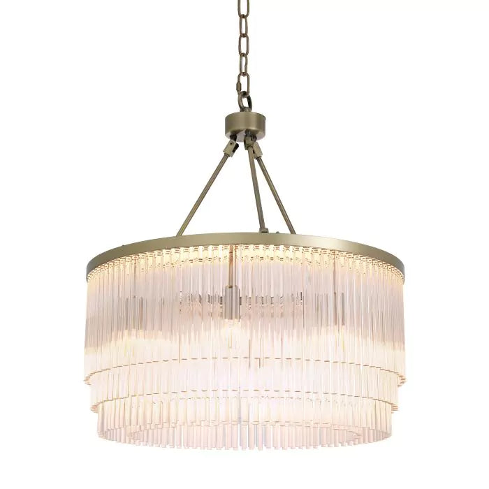 Chandelier Hector Small-Eichholtz-EICHHOLTZ-114396UL-ChandeliersLight Brushed Brass Finish-1-France and Son