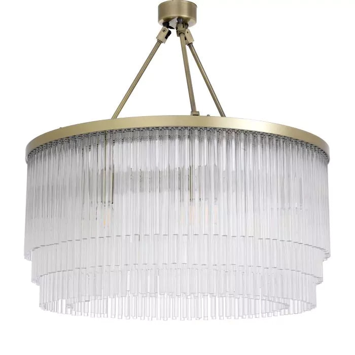 Chandelier Hector Small-Eichholtz-EICHHOLTZ-114396UL-ChandeliersLight Brushed Brass Finish-2-France and Son