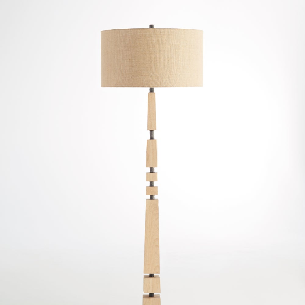 Adonis Floor Lamp - Tan-Cyan Design-CYAN-11454-Floor Lamps-3-France and Son