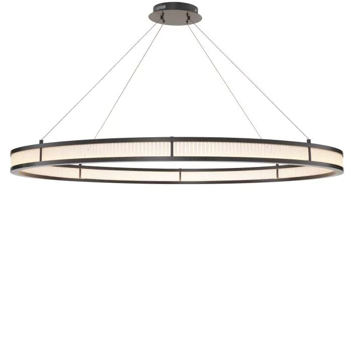 Chandelier Damien XL-Eichholtz-EICHHOLTZ-114751UL-ChandeliersBronze Highlight Finish-2-France and Son