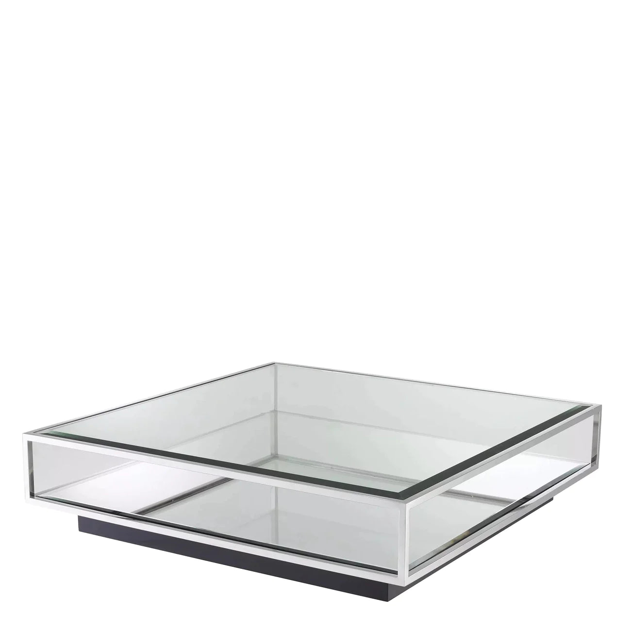 Coffee Table Tortona L-Eichholtz-EICHHOLTZ-114770-Coffee TablesSilver-3-France and Son