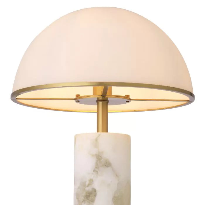 Table Lamp Vaneta antique brass finish alabaster-Eichholtz-EICHHOLTZ-115044UL-Table Lamps-3-France and Son