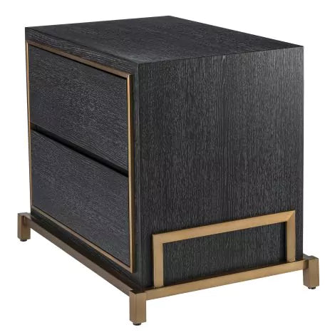 Bedside Table Hazel charcoal grey oak veneer-Eichholtz-EICHHOLTZ-115102-Nightstands-3-France and Son