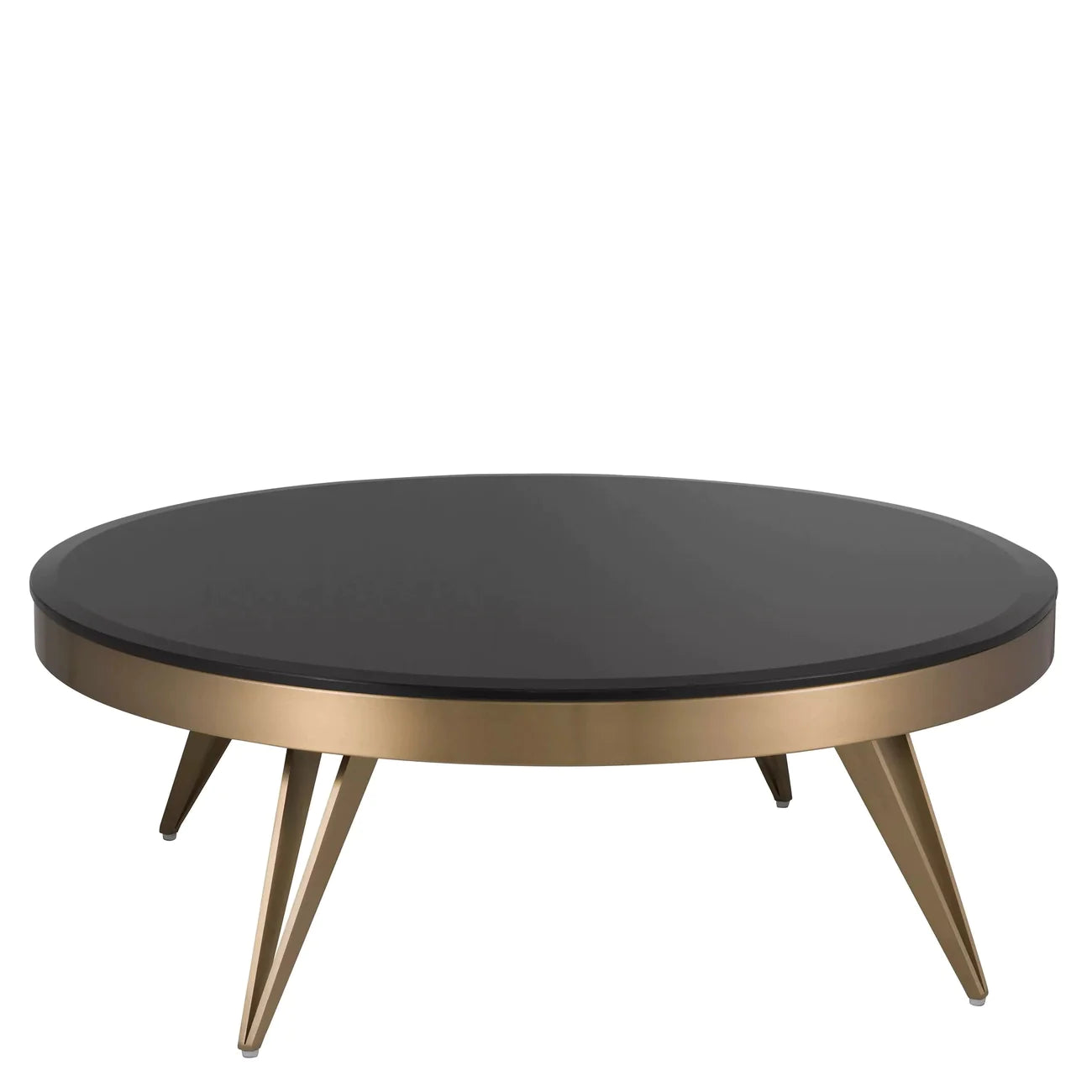 Coffee Table Rocco brushed brass finish-Eichholtz-EICHHOLTZ-115222-Coffee Tables-3-France and Son