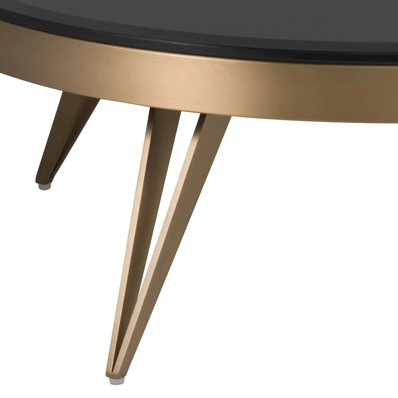 Coffee Table Rocco brushed brass finish-Eichholtz-EICHHOLTZ-115222-Coffee Tables-4-France and Son