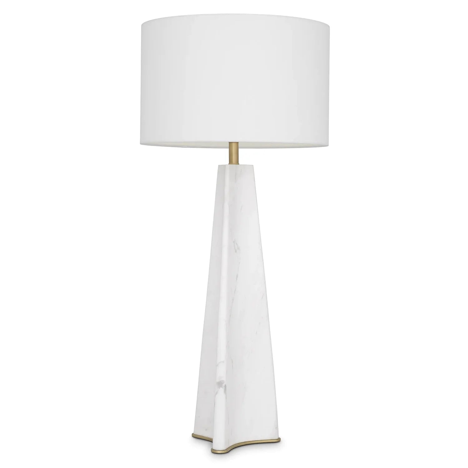 Table Lamp Benson-Eichholtz-EICHHOLTZ-115374UL-Table LampsHoned white marble-3-France and Son