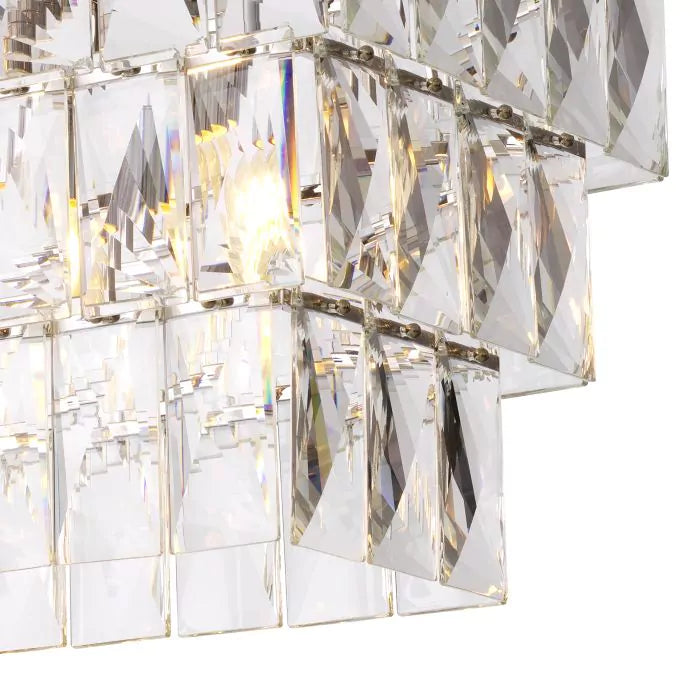 Chandelier Amazone rectangular-Eichholtz-EICHHOLTZ-115383UL-ChandeliersSmoke Crystal Glass-4-France and Son