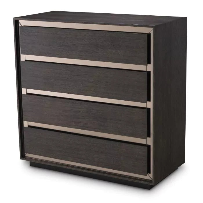 Chest Cabas - Mocha Straight Oak Veneer-Eichholtz-EICHHOLTZ-115467-Dressers-1-France and Son