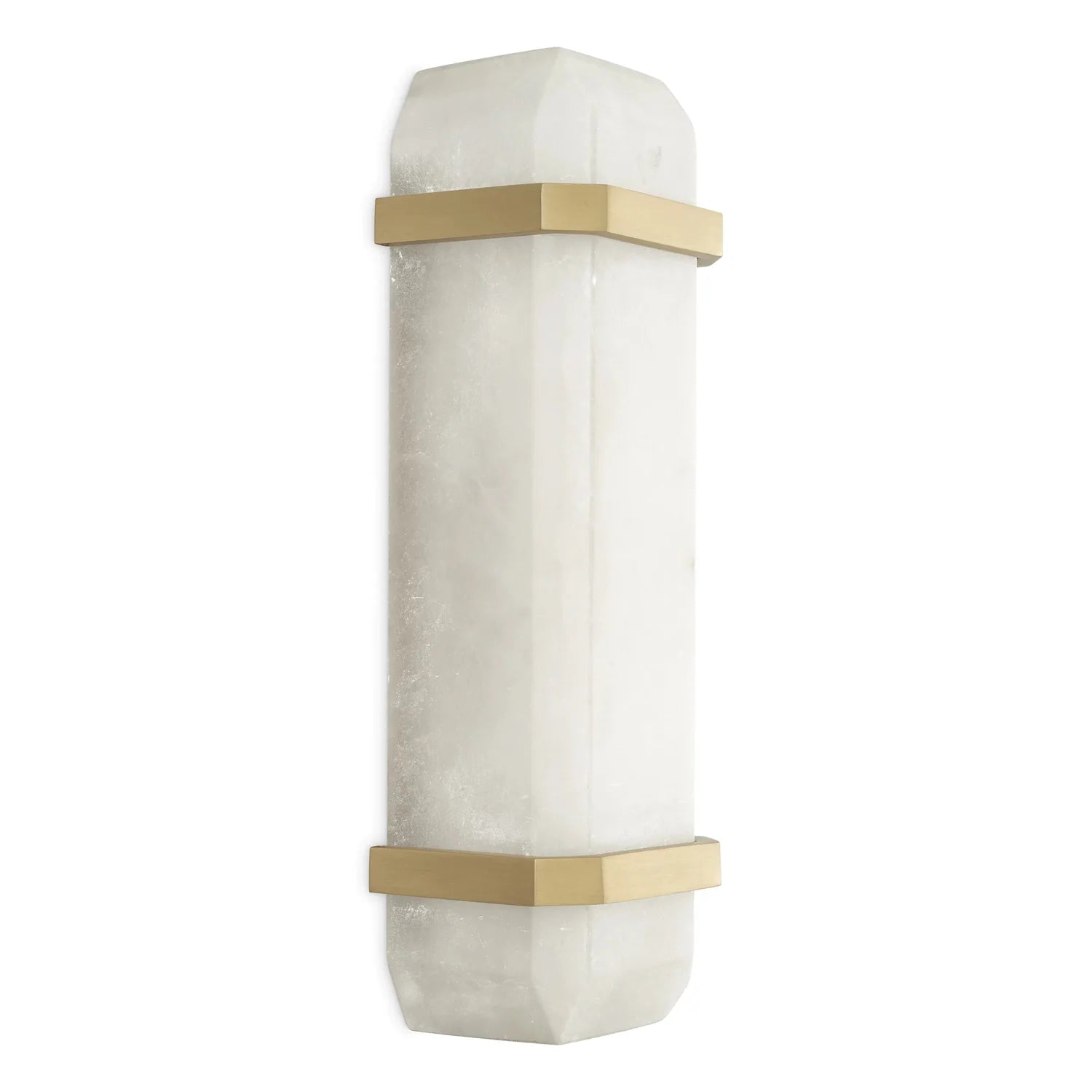 Wall Lamp Pandora alabaster antique brass finish-Eichholtz-EICHHOLTZ-115502UL-Wall Lighting-3-France and Son