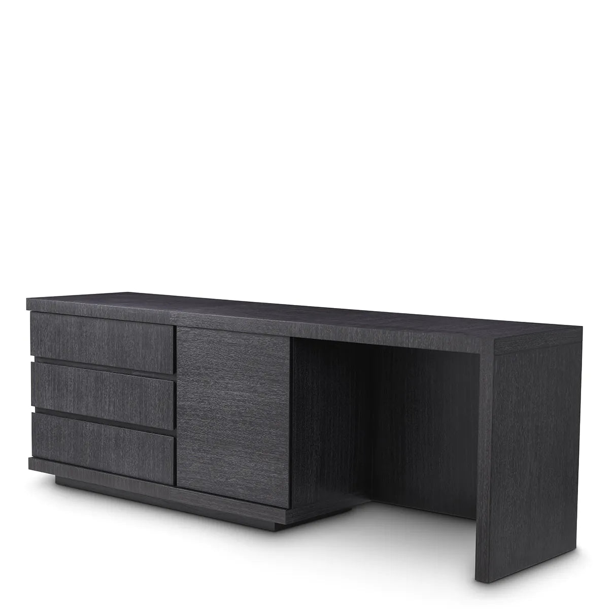 Desk Crosby-Eichholtz-EICHHOLTZ-115563-DesksCharcoal grey oak veneer-1-France and Son