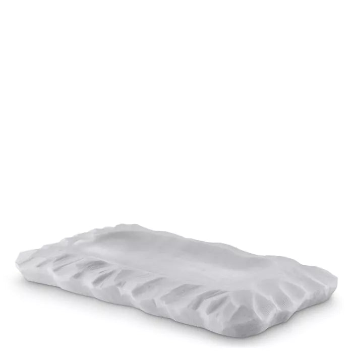 Tray Mauro-Eichholtz-EICHHOLTZ-115638-DecorHoned White Marble-2-France and Son