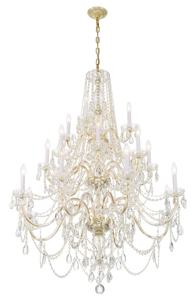 Traditional Crystal 20 Light Chandelier-Crystorama Lighting Company-CRYSTO-1157-CH-CL-MWP-ChandeliersPolished Chrome-8-France and Son