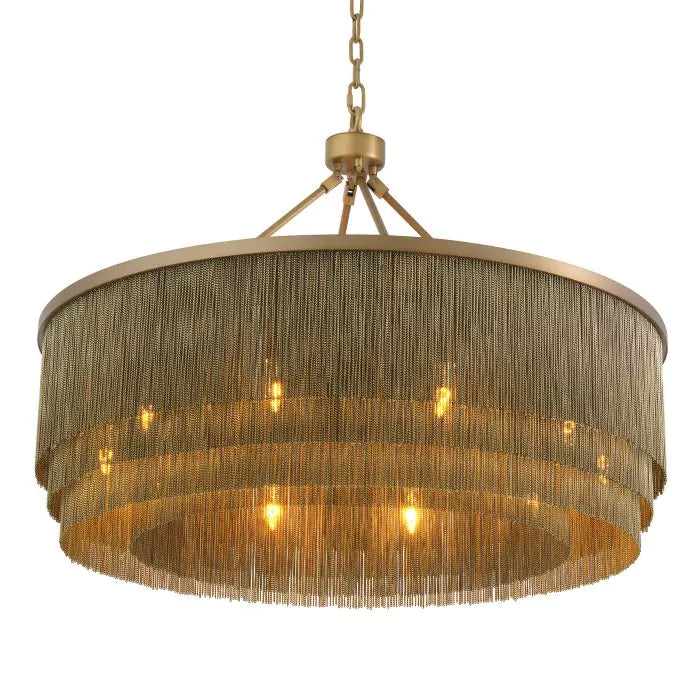 Chandelier Tissot L antique brass finish-Eichholtz-EICHHOLTZ-115911UL-Chandeliers-2-France and Son