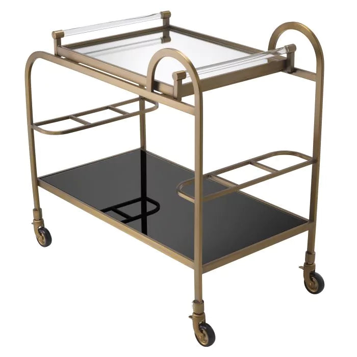 Trolley Montreuil brushed brass finish-Eichholtz-EICHHOLTZ-116137-Side Tables-3-France and Son