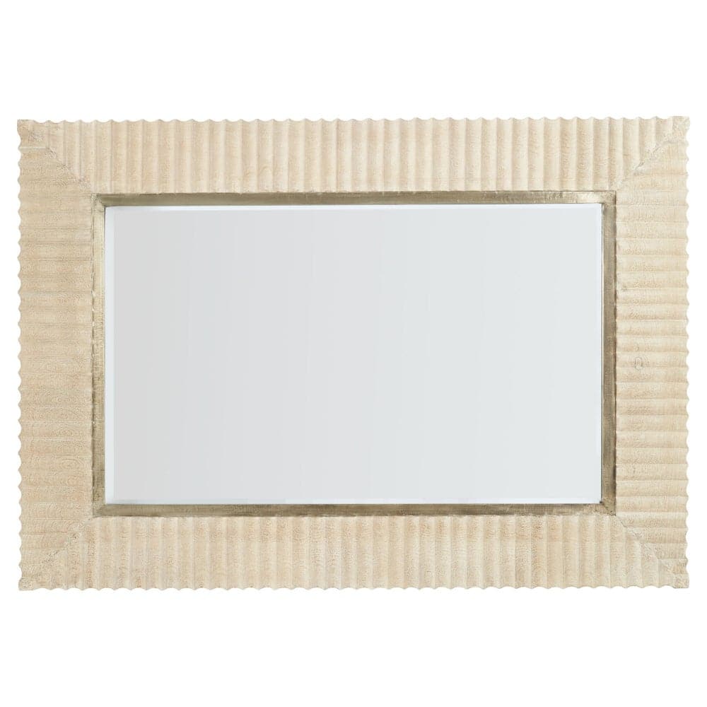 Estriada Rectangle Mirror - White-Cyan Design-CYAN-11613-Mirrors-3-France and Son