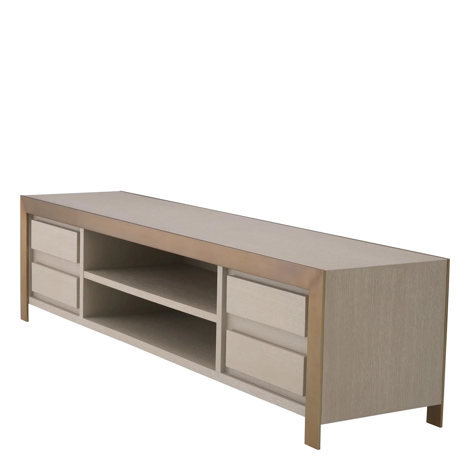 TV Cabinet Talbot-Eichholtz-EICHHOLTZ-115094-Bookcases & CabinetsCharcoal Grey Veneer-4-France and Son