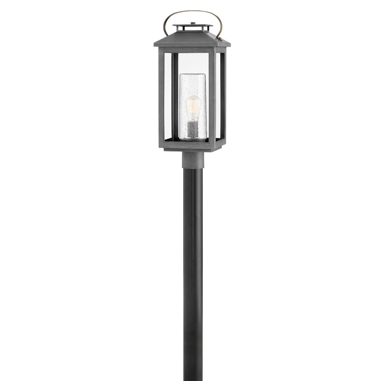 Outdoor Atwater - Medium Post Top or Pier Mount Lantern-Hinkley Lighting-HINKLEY-1161AH-LL-1-Outdoor Post LanternsAsh Bronze-1-France and Son