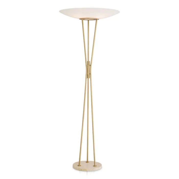 Floor Lamp Collina antique brass finish-Eichholtz-EICHHOLTZ-116214UL-Floor Lamps-1-France and Son