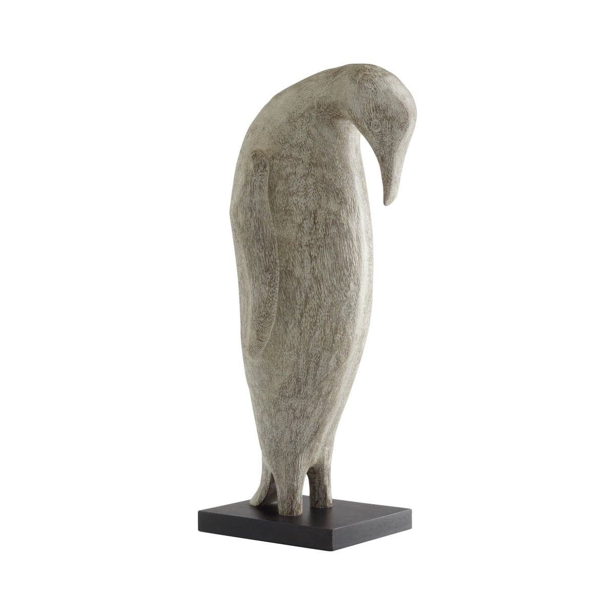 Penguin Sculpt | Grey-Cyan Design-CYAN-11638-Decorative ObjectsMedium-3-France and Son