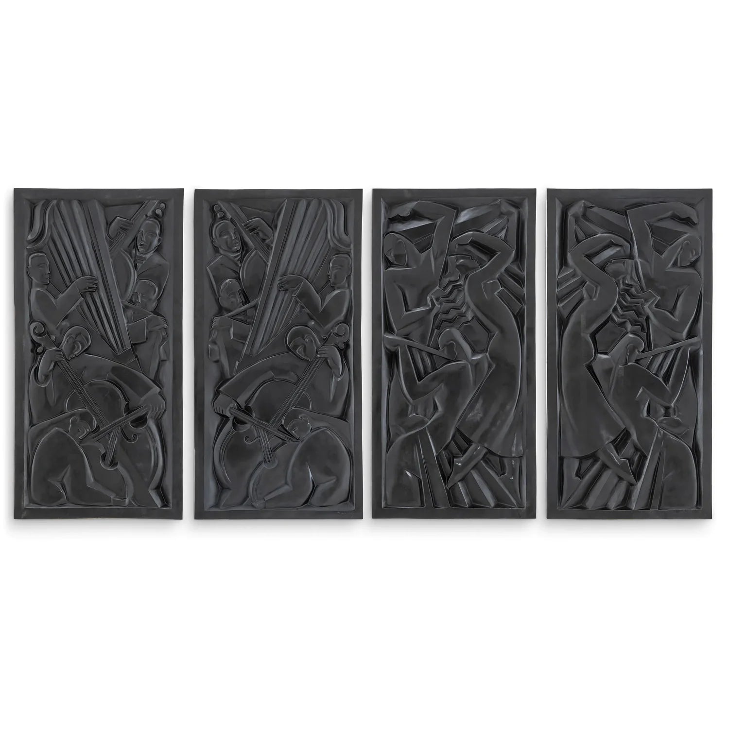 Wall Object Senza Tempo Set of 4-Eichholtz-EICHHOLTZ-116469-Decorative Objects-1-France and Son