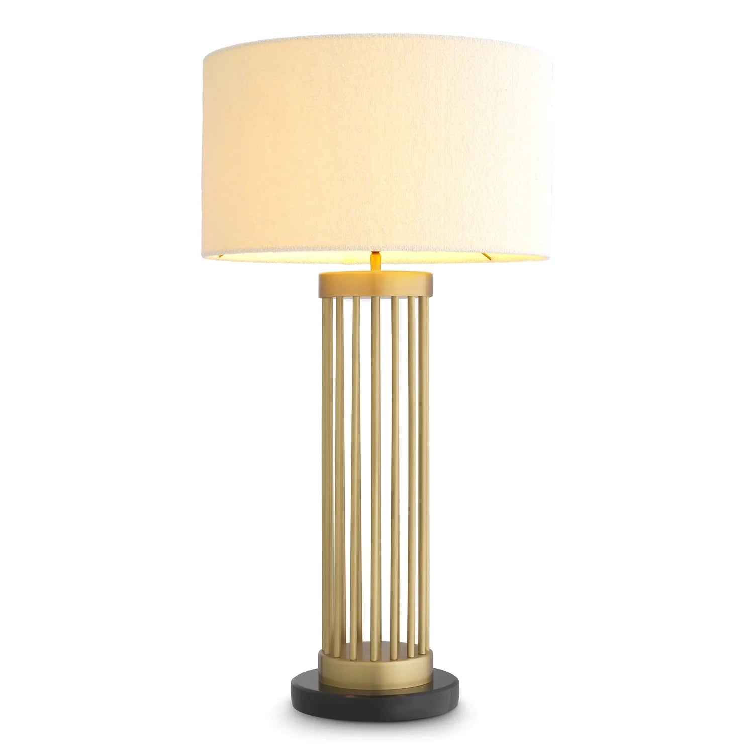 Table Lamp Condo-Eichholtz-EICHHOLTZ-116773UL-Table LampsBoucle Shade-2-France and Son