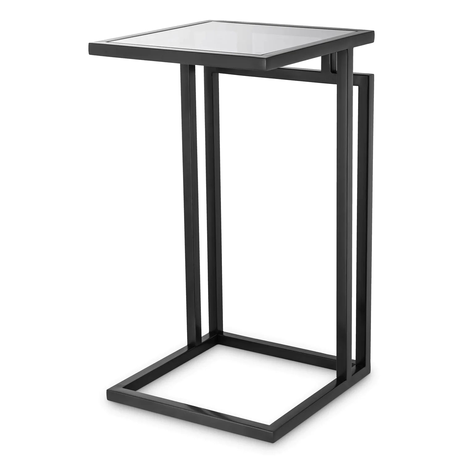 Side Table Marcus-Eichholtz-EICHHOLTZ-116880-Side TablesGunmetal finish / smoke glass-1-France and Son