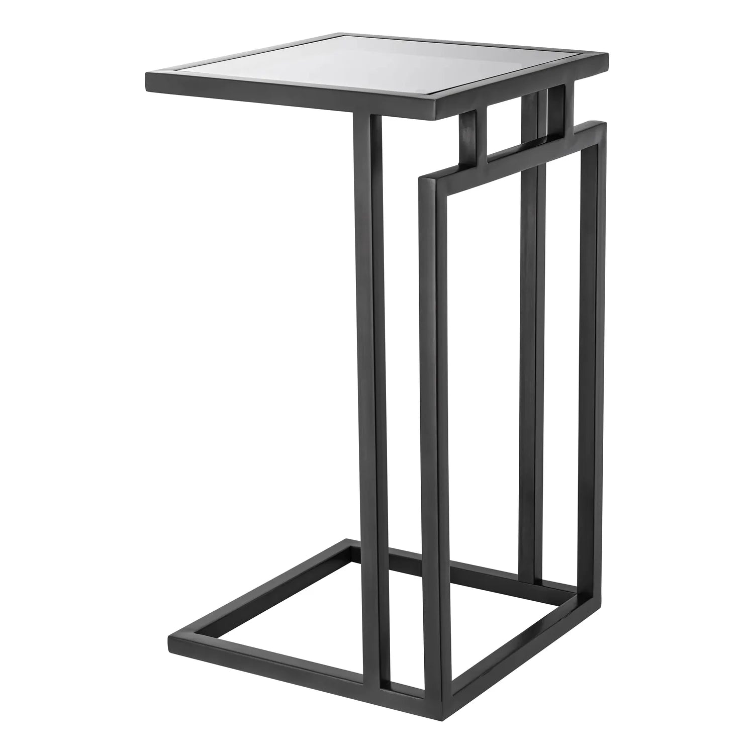 Side Table Marcus-Eichholtz-EICHHOLTZ-116880-Side TablesGunmetal finish / smoke glass-5-France and Son