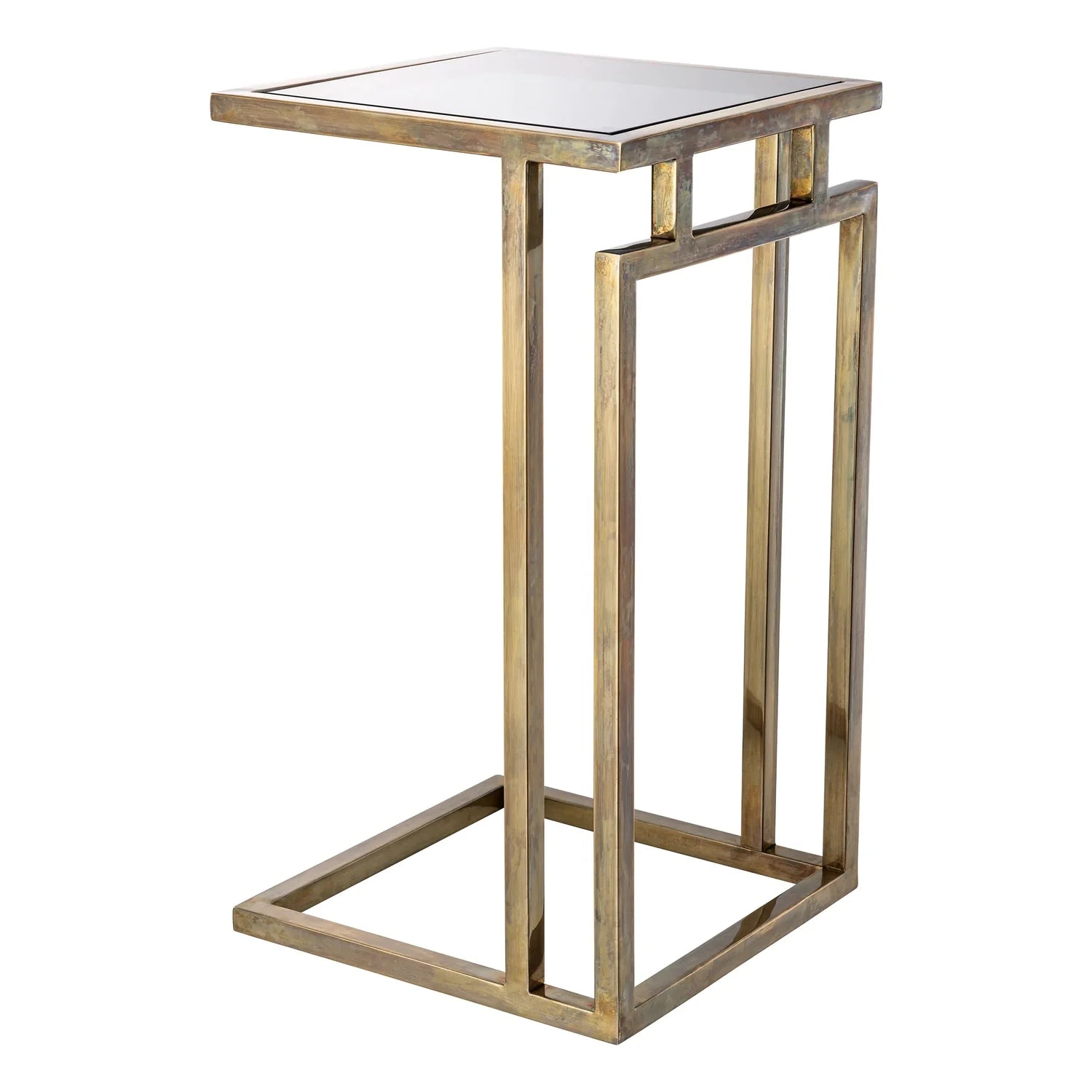 Side Table Marcus-Eichholtz-EICHHOLTZ-116880-Side TablesGunmetal finish / smoke glass-7-France and Son