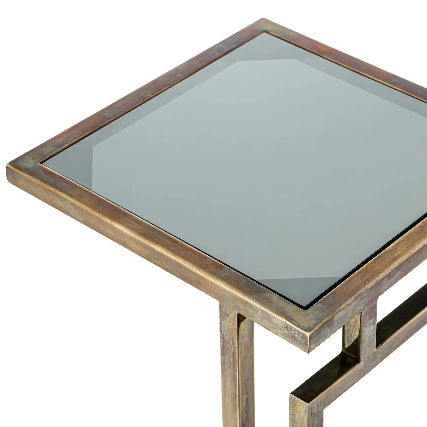 Side Table Marcus-Eichholtz-EICHHOLTZ-116880-Side TablesGunmetal finish / smoke glass-9-France and Son