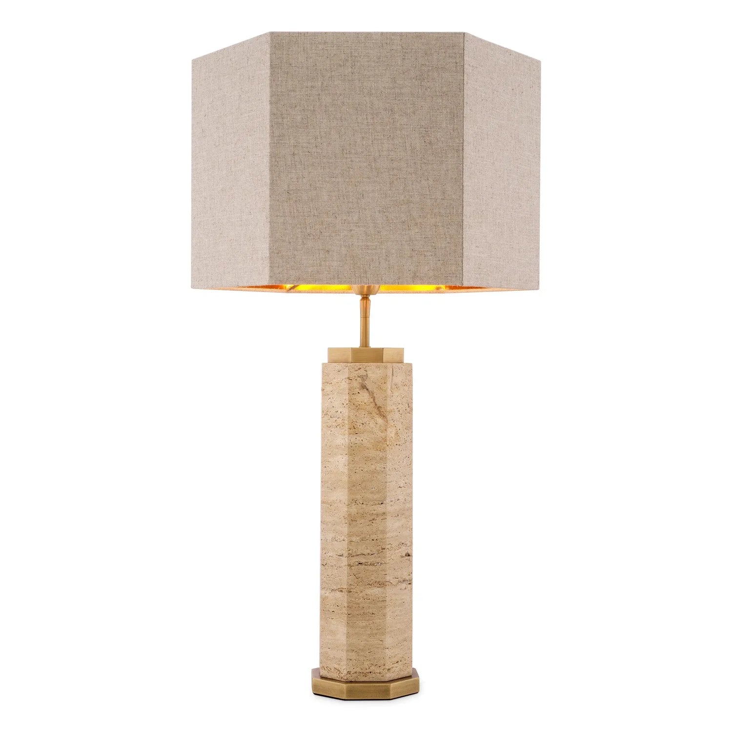 Table Lamp Newman-Eichholtz-EICHHOLTZ-116919UL-Table LampsTravertine-5-France and Son