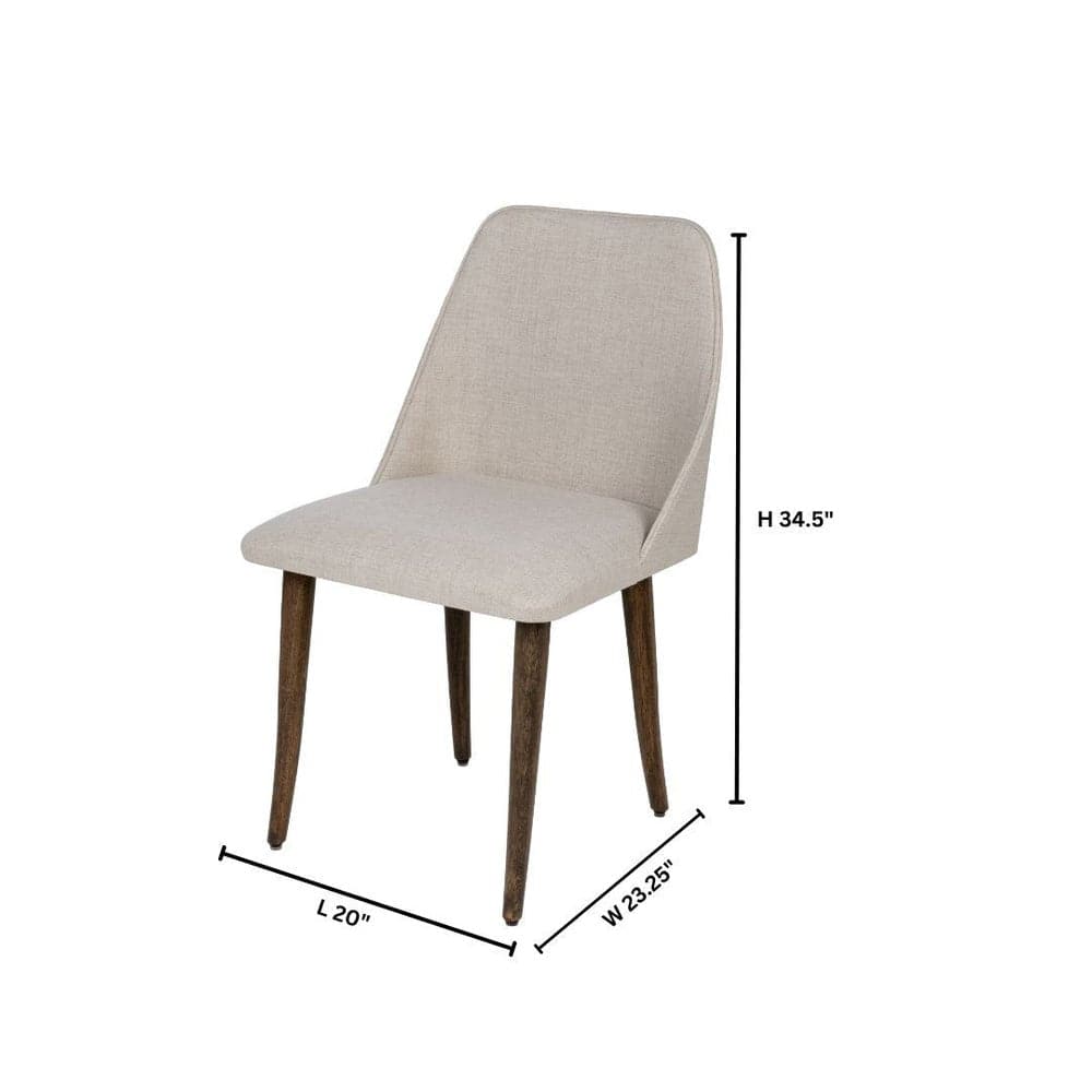 Edu Dining Chair-Cyan Design-CYAN-11799-Dining ChairsOff-White-4-France and Son