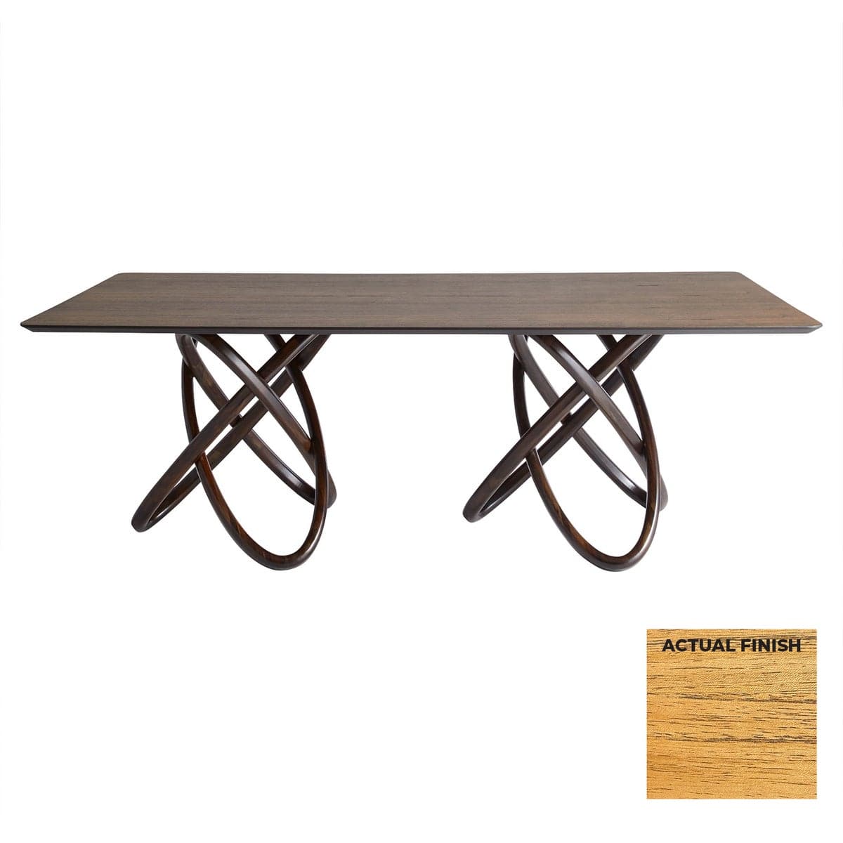 Elo Dining Table - Natural-Cyan Design-CYAN-11823-Dining TablesLight Brown-7-France and Son