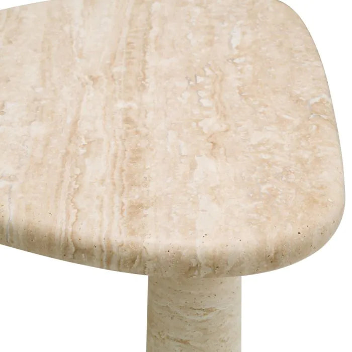 Side Table Larino S travertine