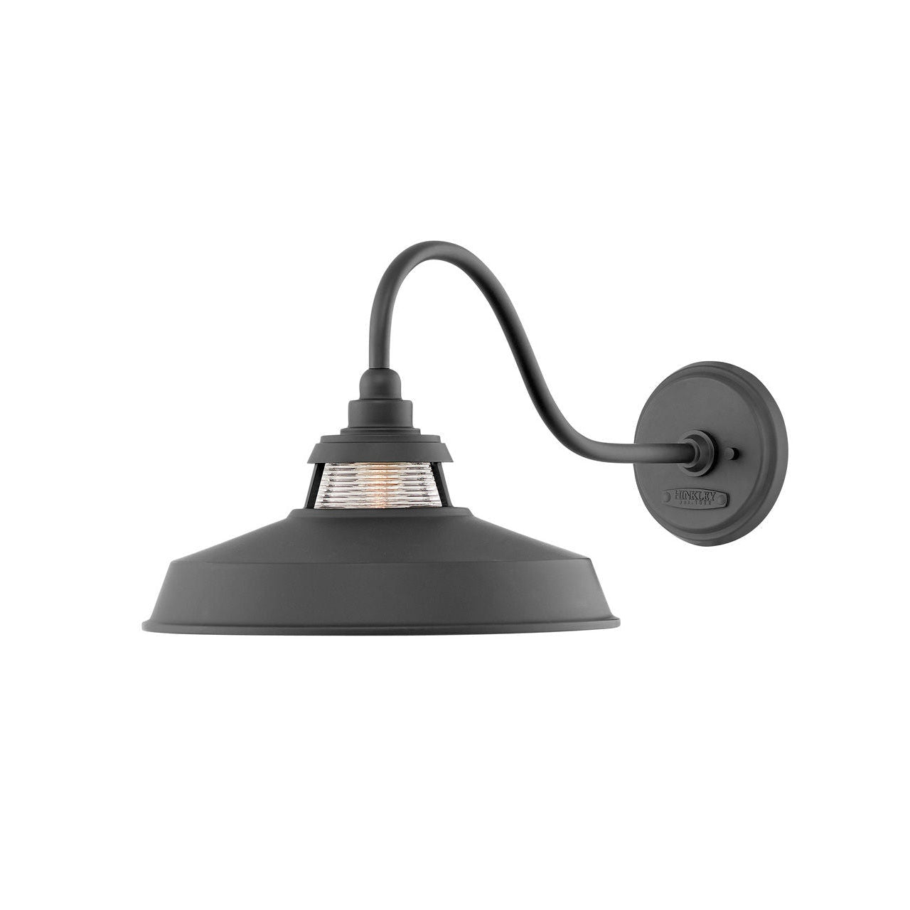 Outdoor Troyer Large Wall Mount Lantern-Hinkley Lighting-HINKLEY-1195BK-Outdoor Post LanternsBlack-1-France and Son